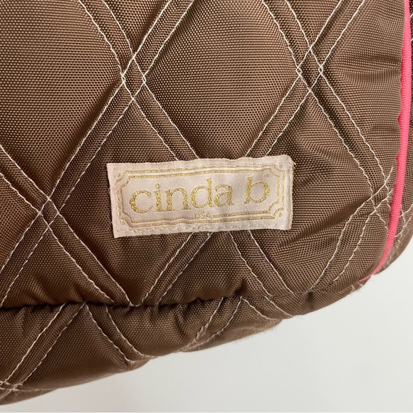 Cinda B Bella Fiore Cocoa Diaper Bag Tote - Picture 8 of 16